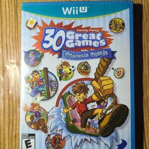 Family Party 30 Great Games Obstacle Arcade Nintendo Wii U Game
